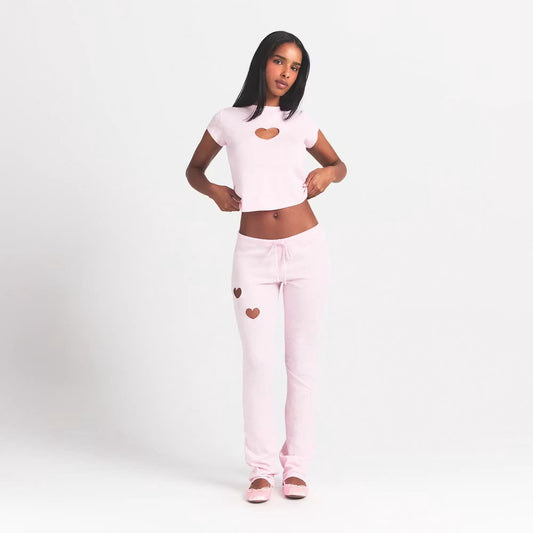 HEART STRAIGHT LEG PANT