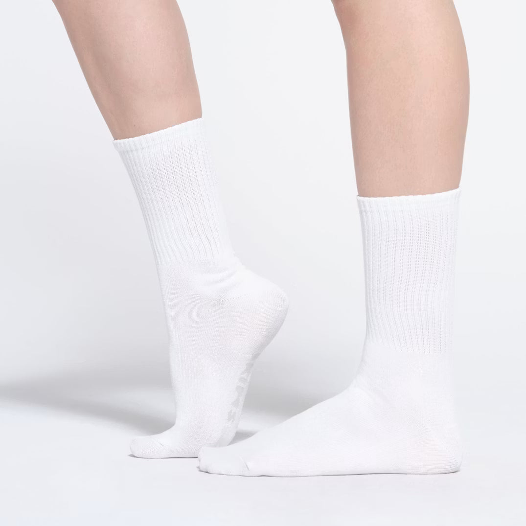 RIBBED CREW SOCK